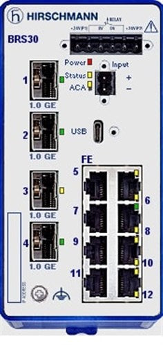 BRS30 Series - Fast Ethernet Switches | IndustrialComms