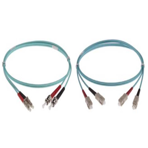 3-DX-LC-SC-2-AA </div> <b>  2m Aqua LC-SC MM OM3 Duplex Fibre Optic Patch Lead