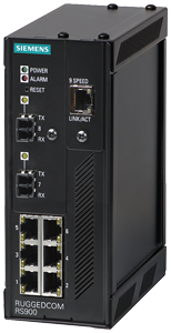 RS900 Series - 6GK6090 9-port Managed Ethernet Switch RS900 Series - 6GK6090 9-port Managed Ethernet Switch
