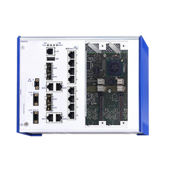 RSP Series - DIN Rail Fast/Gigabit Ethernet Switches up to 28-ports